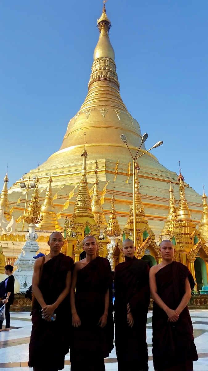 The Schwedagon Pagoda, Yangon, Myanmar (Burma)